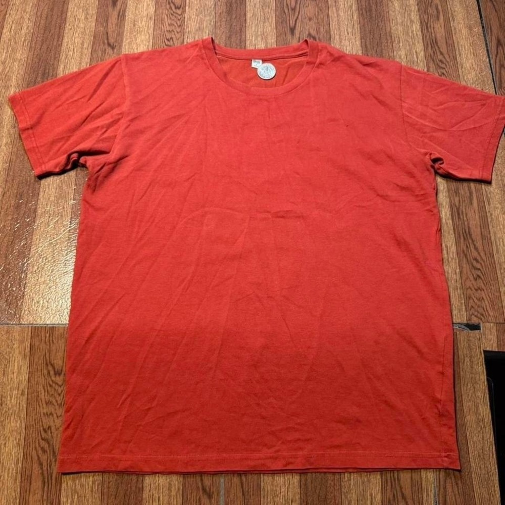 Uniqlo U Airism Orange Crew Retroβ Tech Shirt Medium